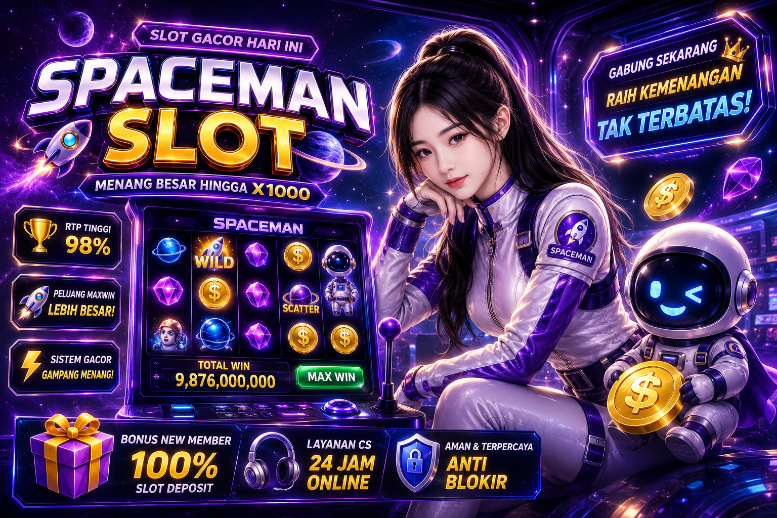Mengapa Banyak Orang Memilih Situs Spaceman Sebagai Pilihan Permainan Online